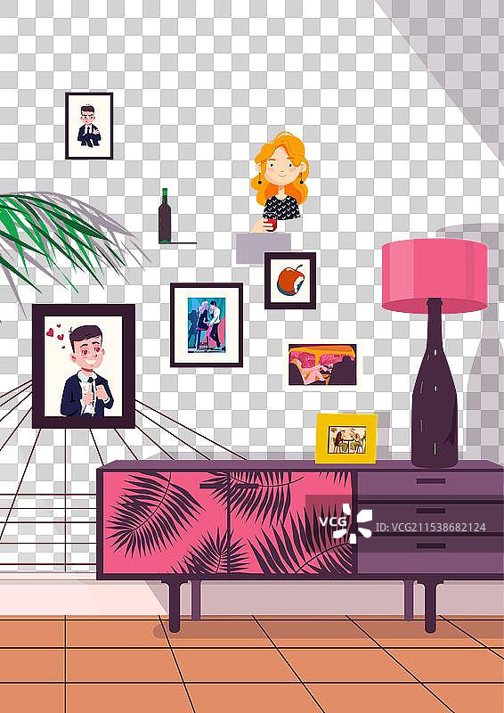 有趣的复古风格图片素材