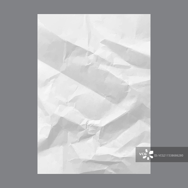 有皱折和褶皱的纸张图片素材