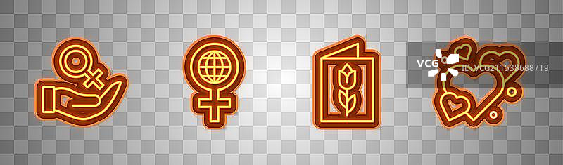 国际妇女节女性性别符号图片素材