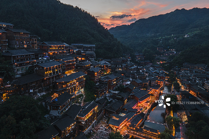 西江千户苗寨图片素材