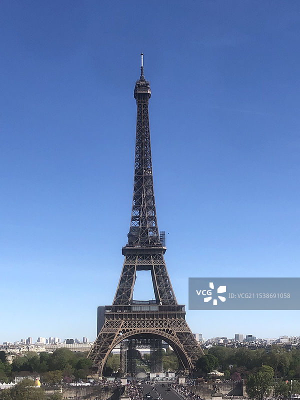 法国巴黎埃菲尔铁塔图片素材