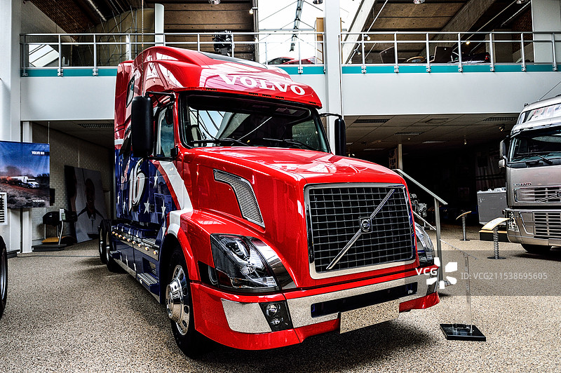 瑞典哥德堡的沃尔沃汽车博物馆图片素材