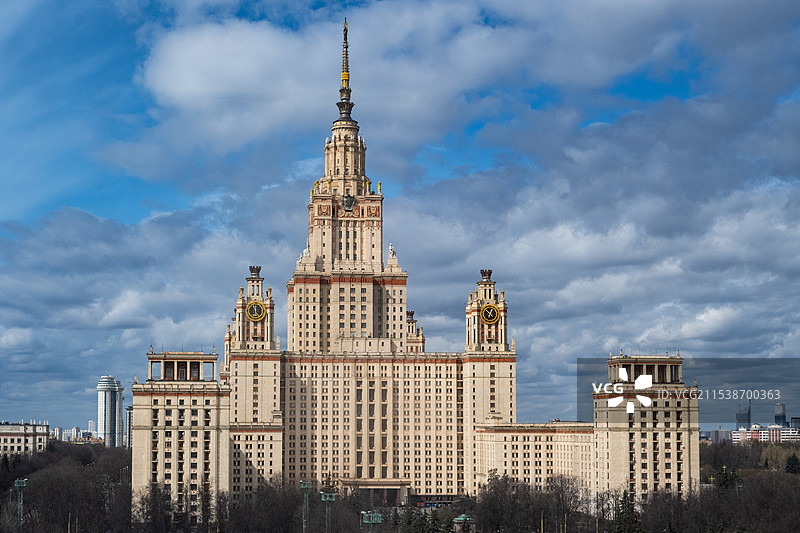 莫斯科七姐妹-莫斯科国立大学 #1图片素材