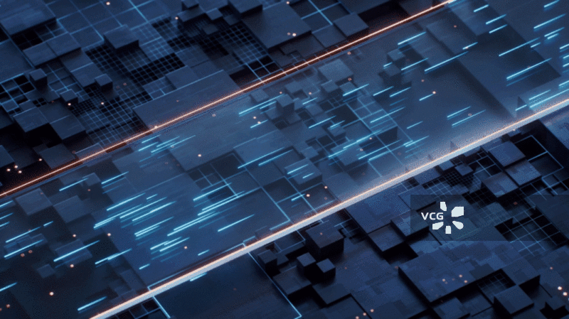 科技电路与数据传输三维渲染图片素材