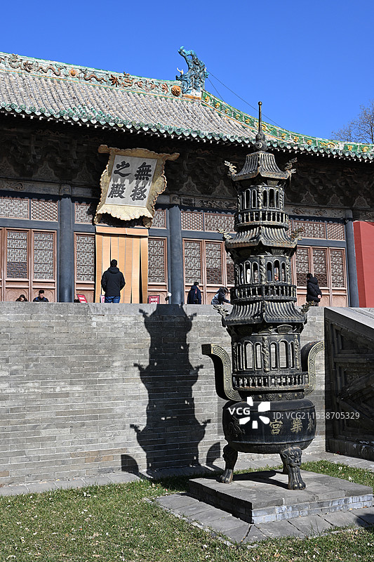 山西运城芮城永乐宫三清殿图片素材