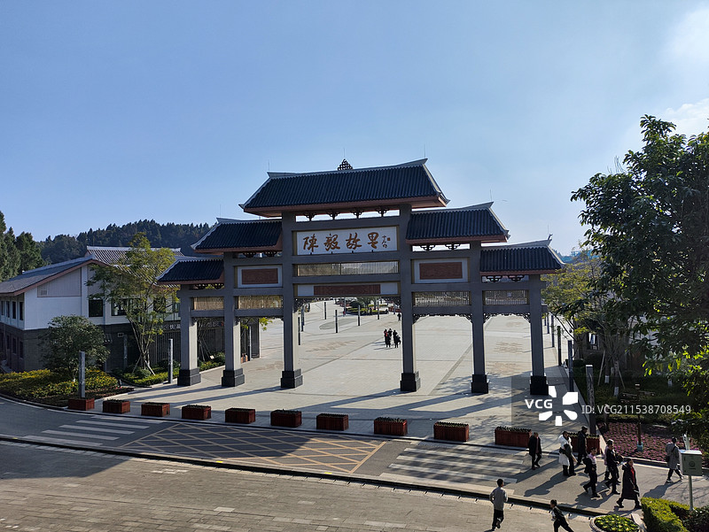 资阳陈毅故里景区图片素材