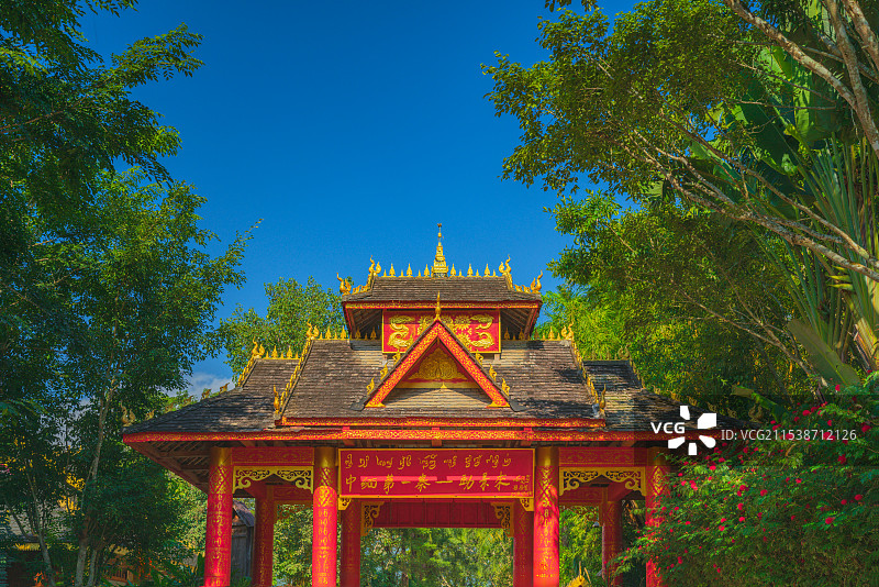 云南西双版纳勐景来景区图片素材