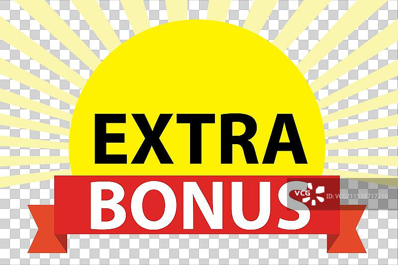 额外奖金横幅 额外奖金图片素材