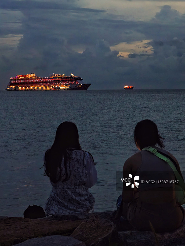 观马六甲海峡图片素材