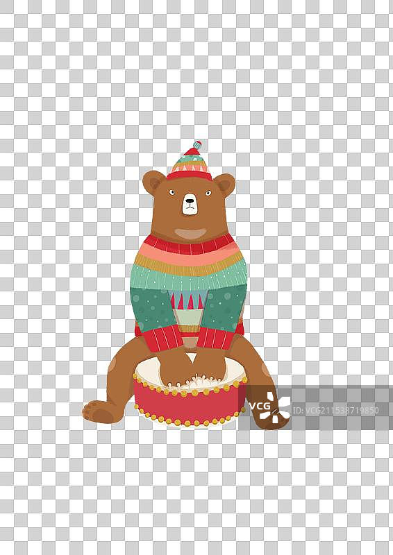 卡通熊图片素材