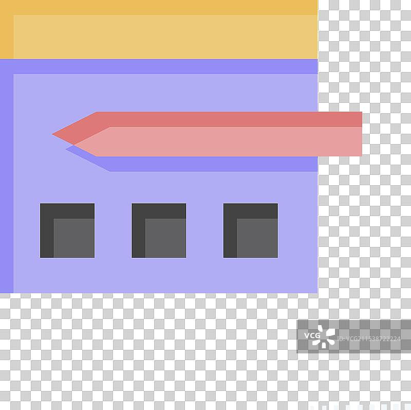 与创意概念相关的网站设计图标图片素材
