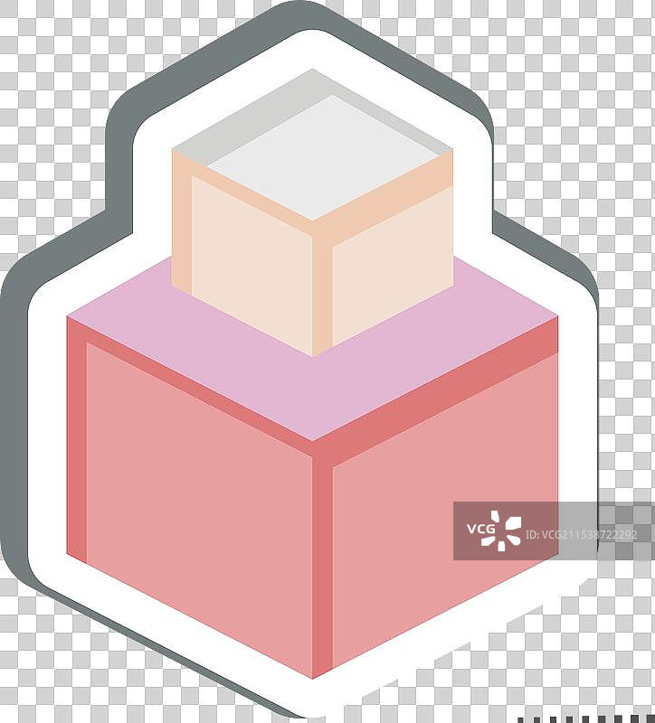 与创意概念相关的3D建模贴纸图片素材