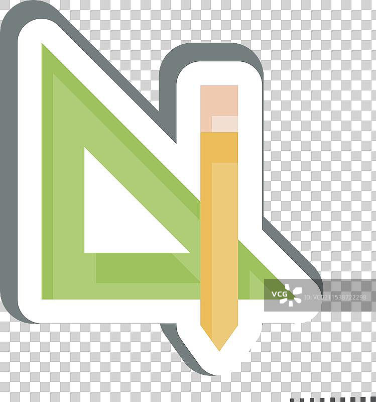 与创意相关的贴纸设计工具图片素材