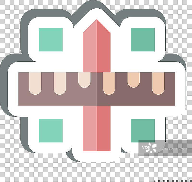 与创意概念相关的贴纸原型图片素材