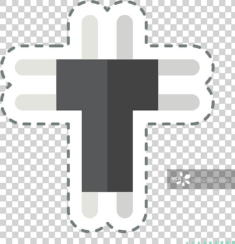 与创意相关的贴纸线条剪切logo设计图片素材