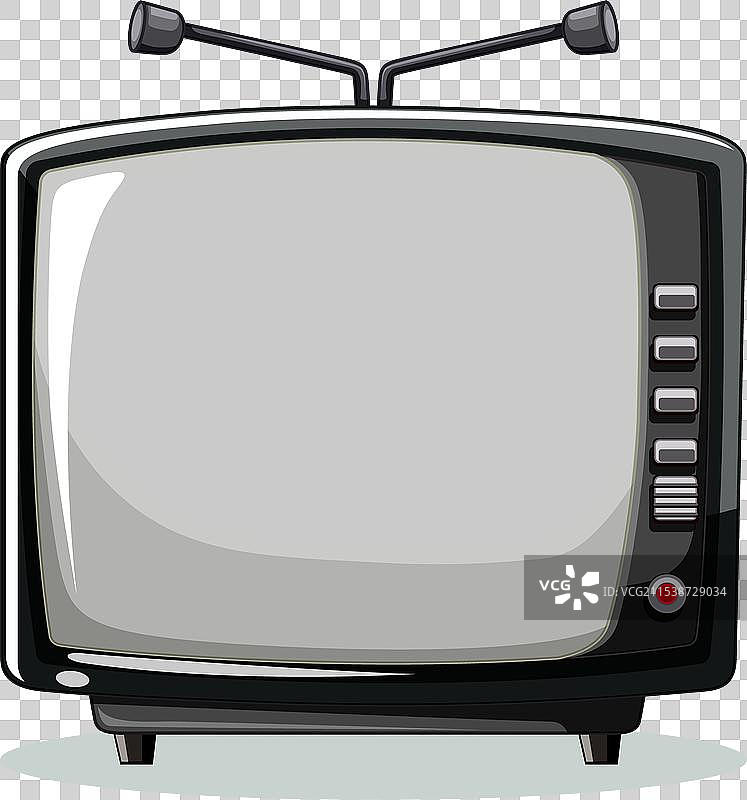 经典复古电视的图形图片素材