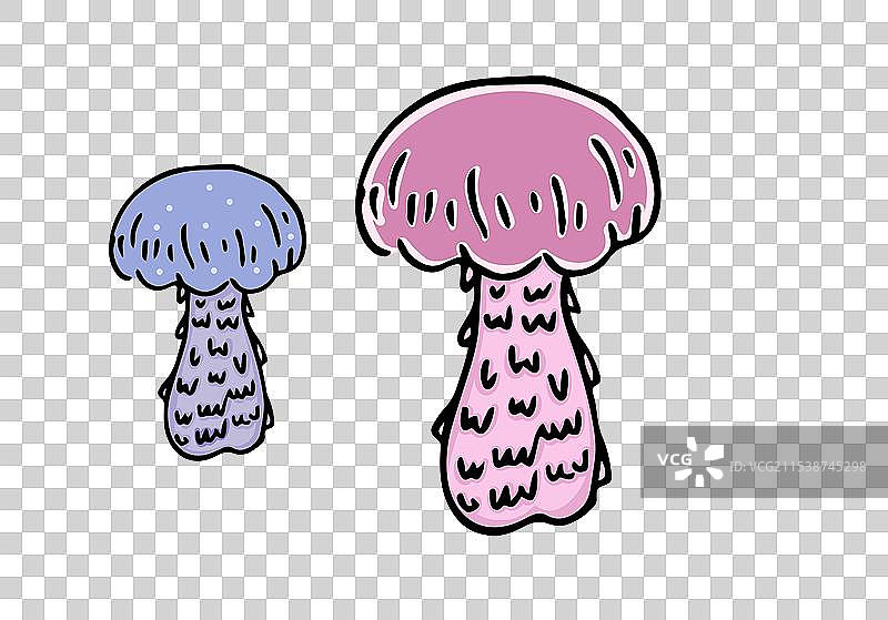 菌菇类免扣素材图片素材