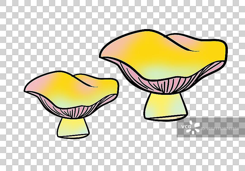 菌菇类免扣素材图片素材