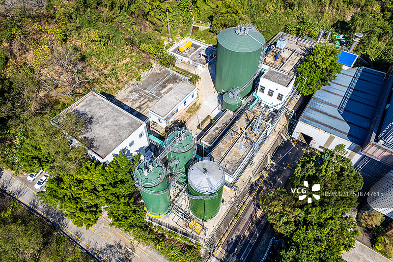 绿色环保水处理设施图片素材