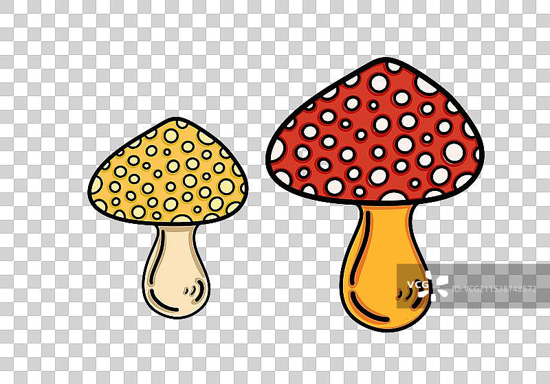 菌菇类免扣素材图片素材