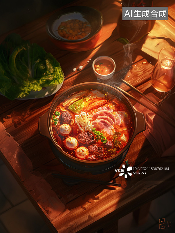 【AI数字艺术】麻辣烫图片素材