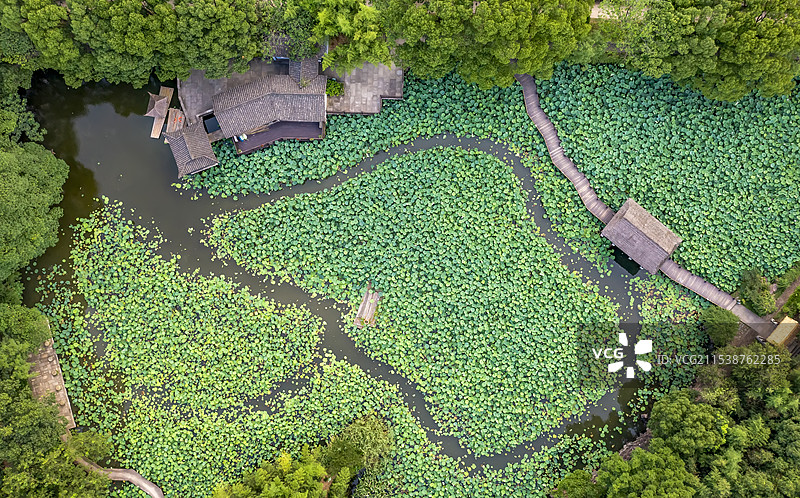 兰亭古迹 乐池 绍兴兰亭景区图片素材