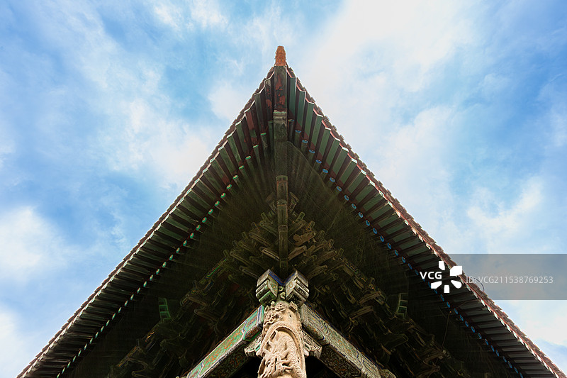 著名旅游景点孔庙古代建筑大成殿图片素材