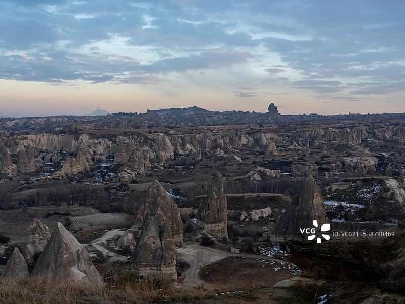 卡帕多奇亚的独特地貌图片素材