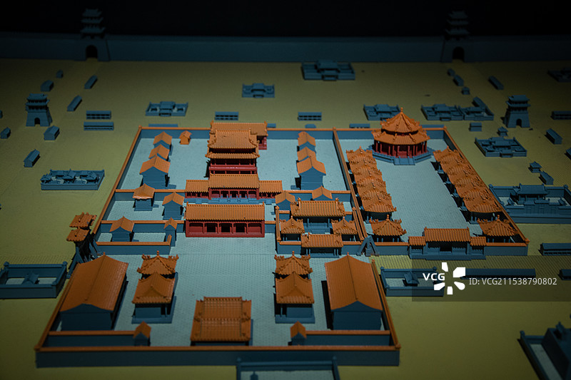 盛京城阙图模型图片素材