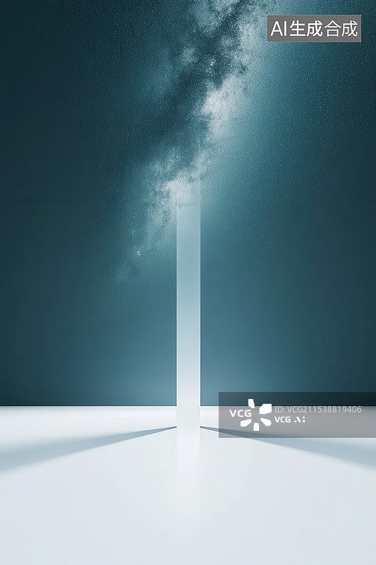【AI数字艺术】通往星空的门图片素材