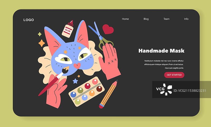 四轮平板车图片素材