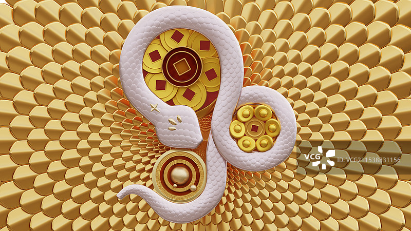 开运灵蛇图片素材