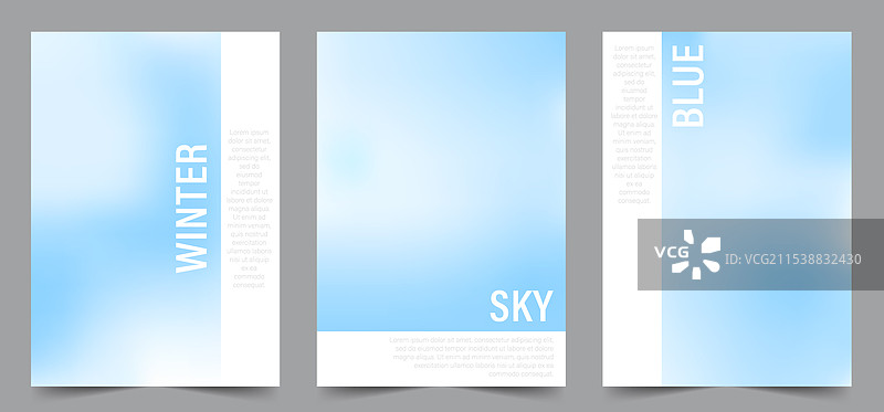 渐变粉彩冬季背景时尚系列图片素材