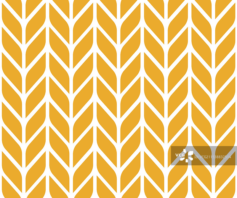 小麦或大米谷物图案燕麦谷物无缝纹理图片素材