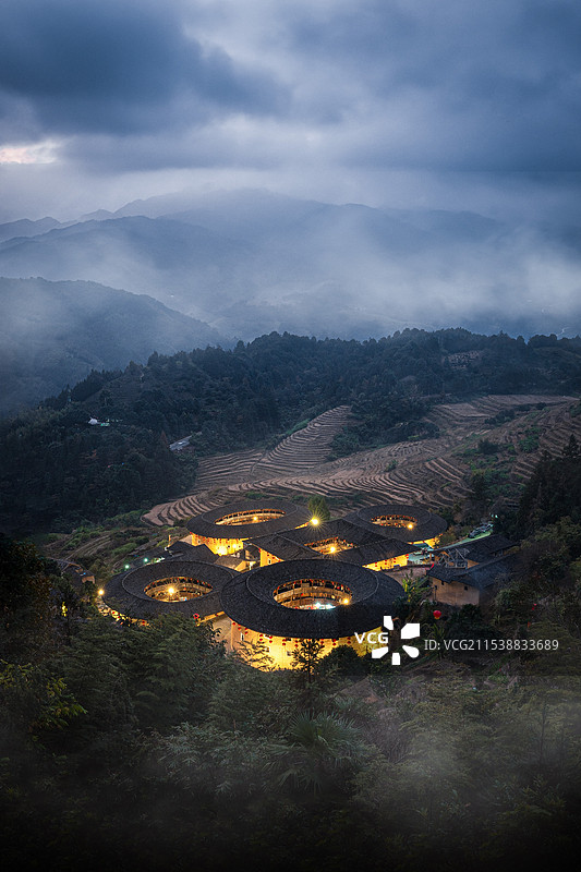 福建土楼图片素材