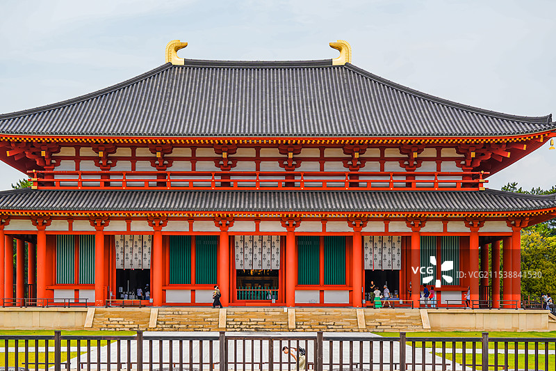 日本奈良 法隆寺 世界文化遗产图片素材