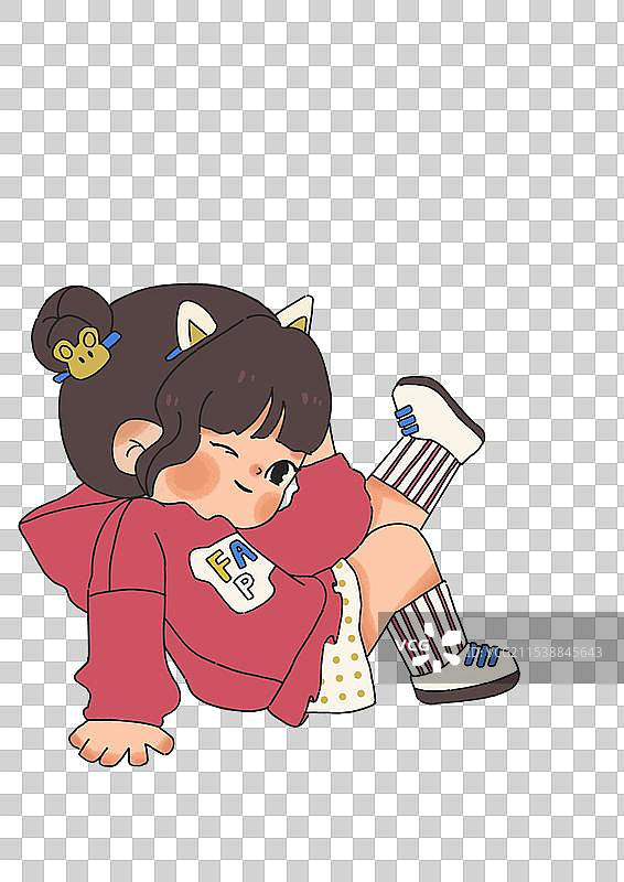 小女孩图片素材