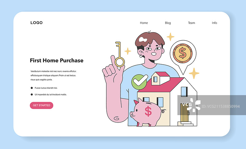 首次购房概念公寓图片素材