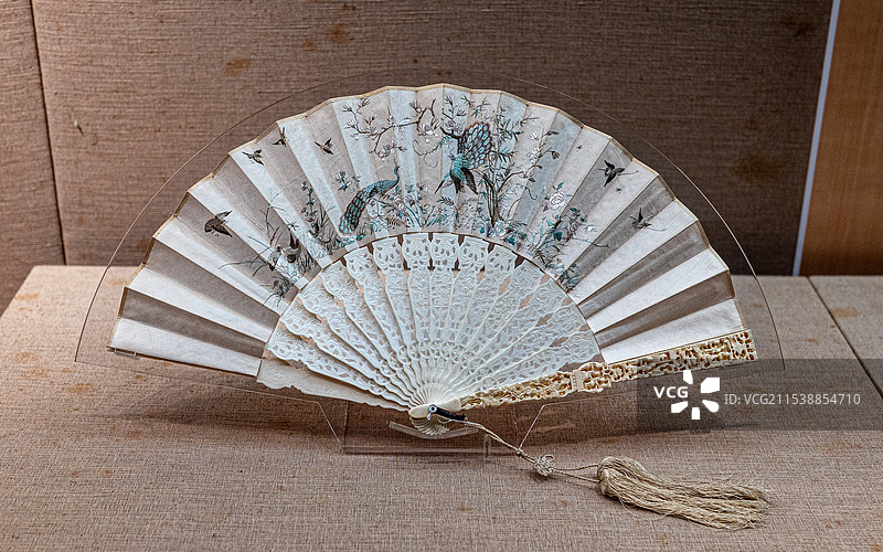 象牙扇骨图片素材