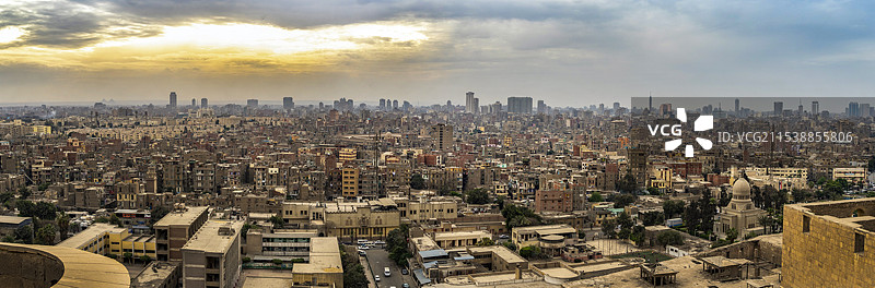 远眺开罗城图片素材