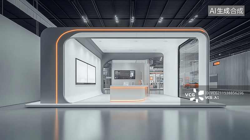 【AI数字艺术】产品商品展厅图片素材