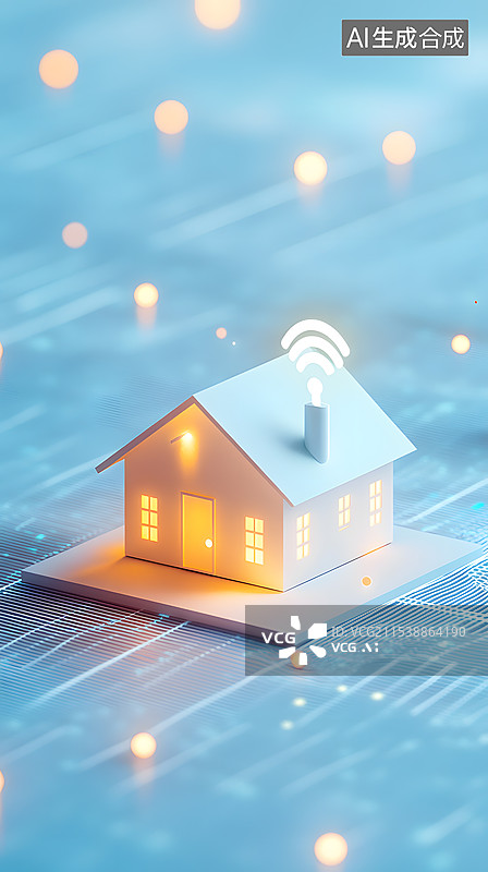 【AI数字艺术】现代楼宇建筑房地产科技智能化图片素材