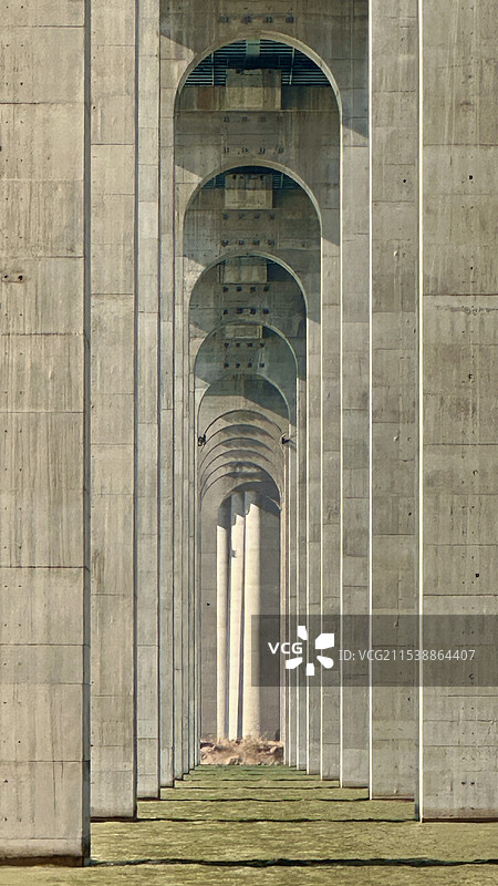 公铁黄河特大桥图片素材