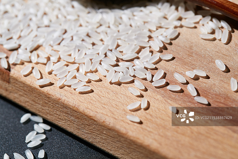 五常大米特写图片素材