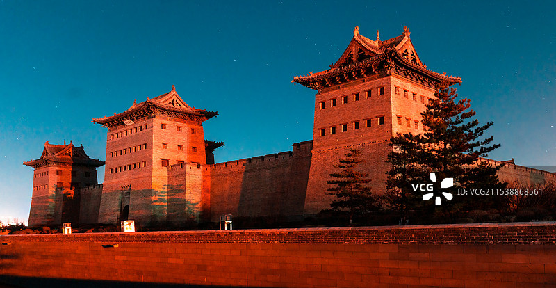 大同古城图片素材