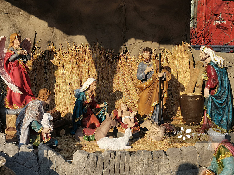 河北省唐山市 五家庄教堂图片素材