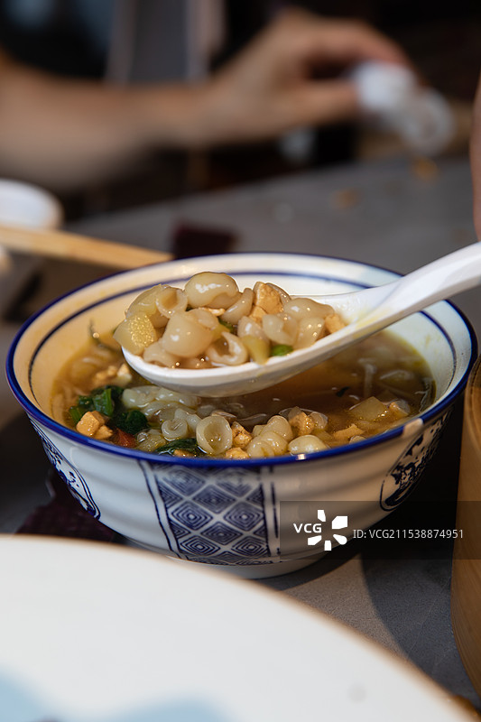 山西特色猫耳朵图片素材