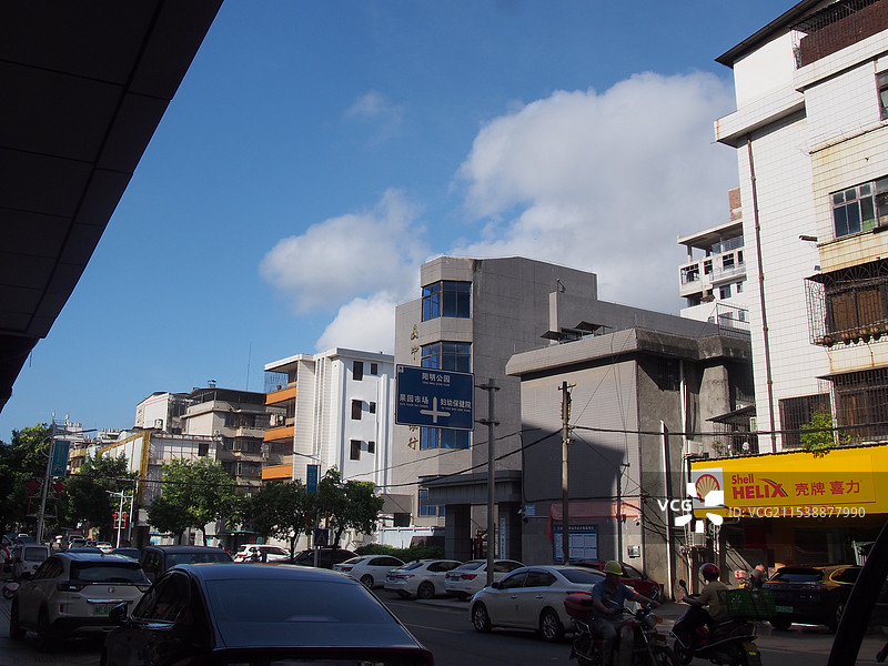 和平县小镇风光图片素材