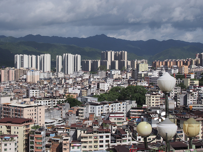 和平县小镇风光图片素材