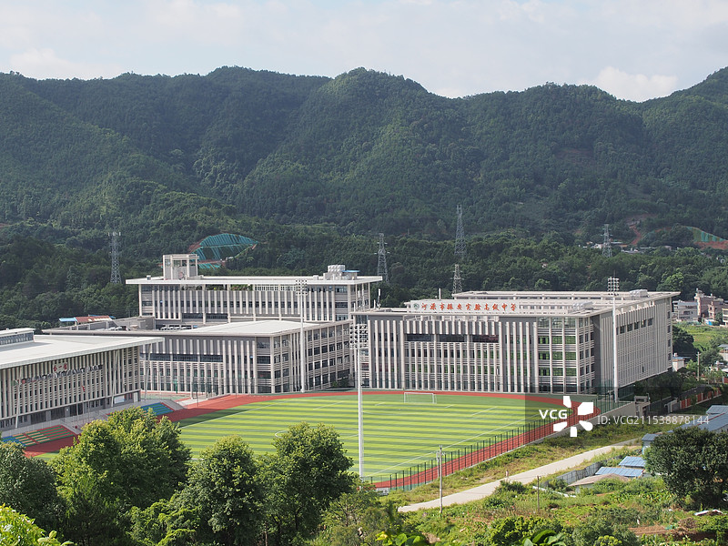 和平县小镇风光图片素材